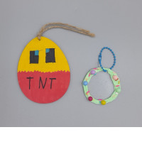 Set of 2 DIY keychain