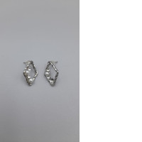 Silver earrings