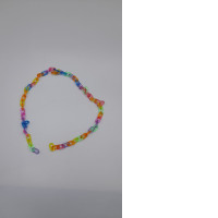 Colorful clear acrylic connecting chains