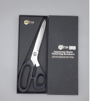 Japanese-style sewing scissors, Pin brand, model 420. Japanese-style sewing scissors, Pin brand, model 420.