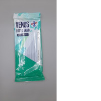Venus brand elastic cord is a sewing accessory used in garment making. Venus brand elastic cord is a sewing accessory used in garment making.