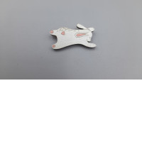 Rabbit-shaped brooch Rabbit-shaped brooch