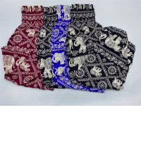 set of 4 Elephant print pants