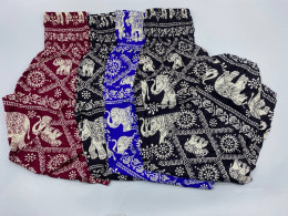 set of 4 Elephant print pants