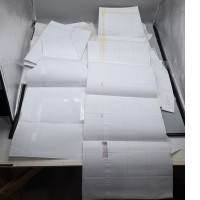 Set of 40 Clothing design paper