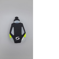 Portable water bottles for running, similar to products from brands like Civvio or Fitletic.