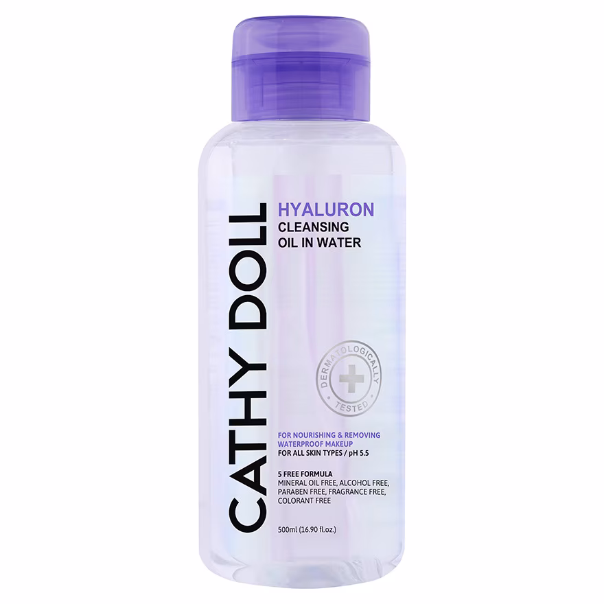 Cathy Doll Cleansing Oil in Water Hyaluron 500 Ml. 