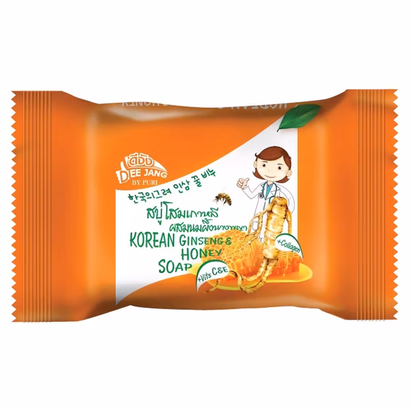 Dee Jang Korean Ginseng and Honey Soap 100g.